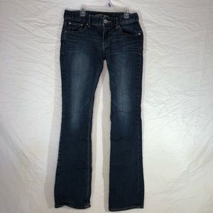 EUC- Express Stella low. Rise Barely boot 4R